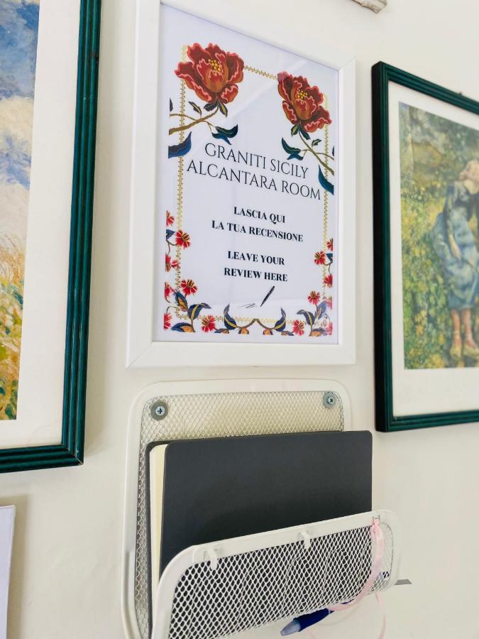 "The Gole Of Alcantara Living In The Dream'S Room" Graniti Extérieur photo